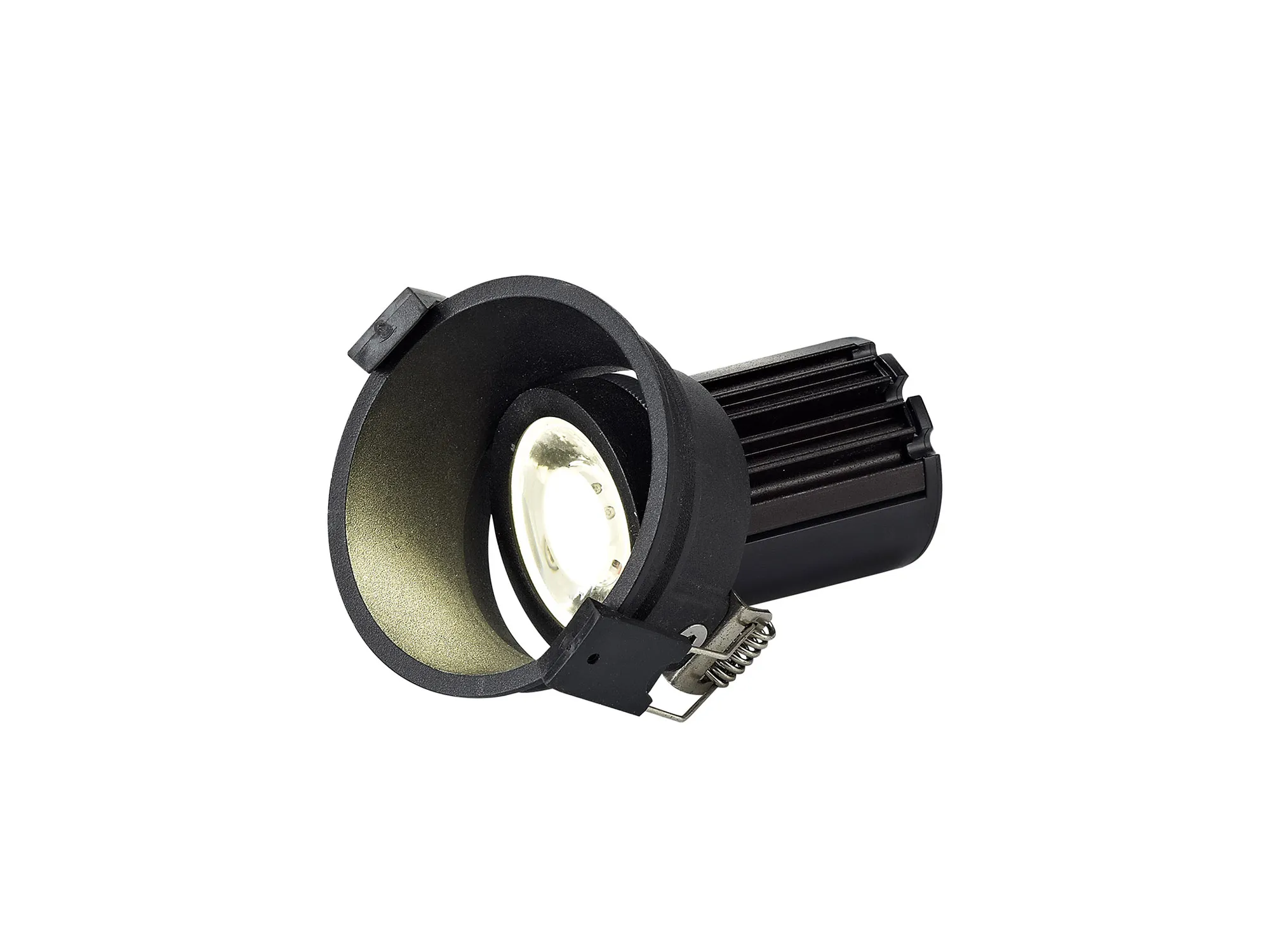 Bania A 10 Tridonic Powered 10W 2700K 760lm 36° CRI>90 LED Engine Black Adjustable Recessed Spotlight; IP20